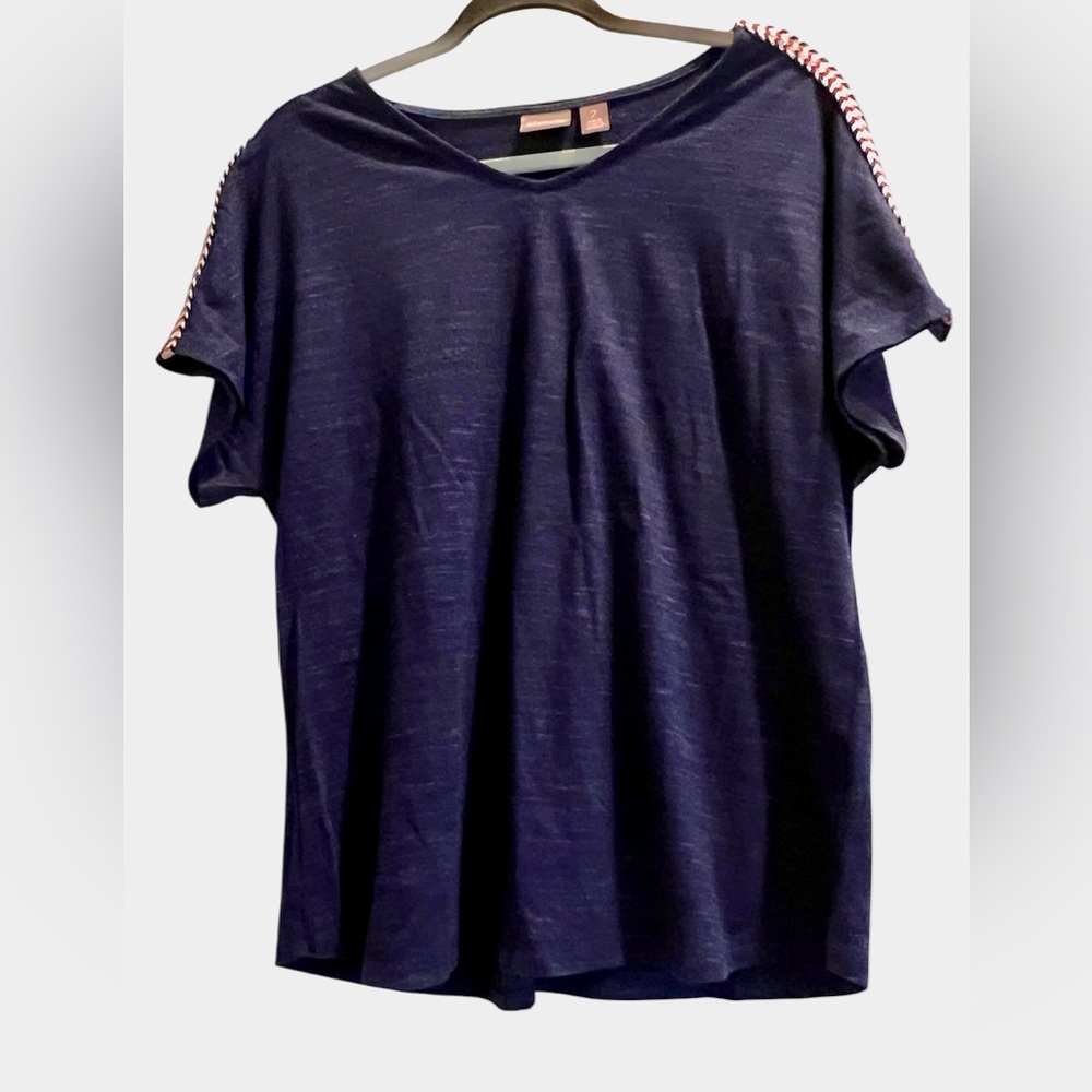 Chico’s Navy Blue Women's Top - Size 2
